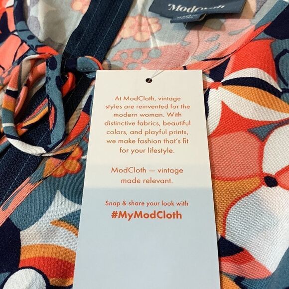 NWT ModCloth Floral Dress - Picture 6 of 12